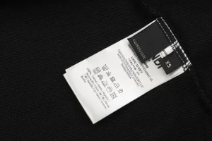 F Karl Lagerfeld Patch Embroidered Crewneck Sweatshirt Black Wash label