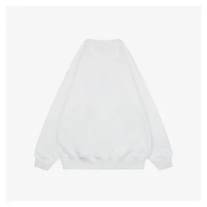 F Karl Lagerfeld Patch Embroidered Crewneck Sweatshirt White Back view