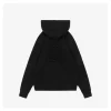 L Back Embossed Anagram Wool Hoodie Jacket