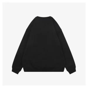 L Gradient Embroidered Logo Crewneck Sweatshirt Back view