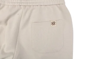 L x ON Logo Sweatpants Beige Pocket