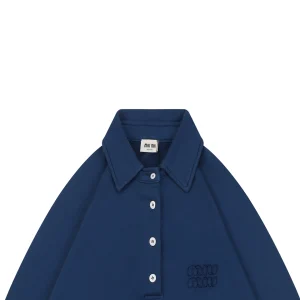 MM Klein Blue Polo Sweatshirt