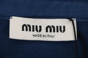 MM Klein Blue Polo Sweatshirt Brand label