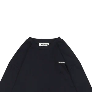 MM Striped Panel Cotton Polo Shirt