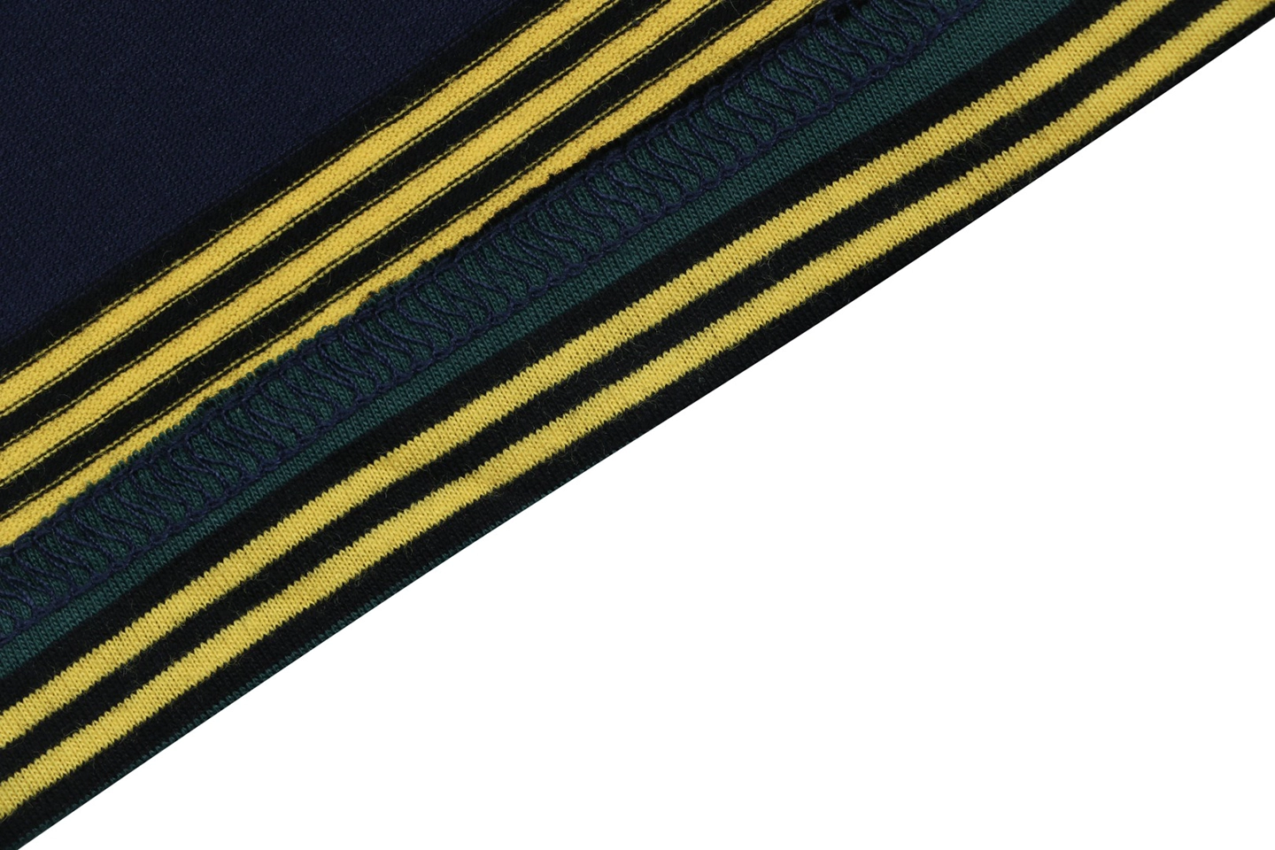 Miu Miu Automne Yellow & Green Striped T-Shirt1.jpeg