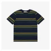 MM Automne Yellow & Green Striped T-Shirt