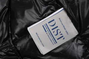 Moncler Bellevue Belted Hooded Down Coat #MT-2009 Black Wash label