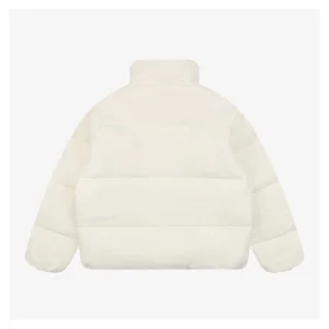 Mxxcler Jayel Triple-Zip Down Jacket White Back view