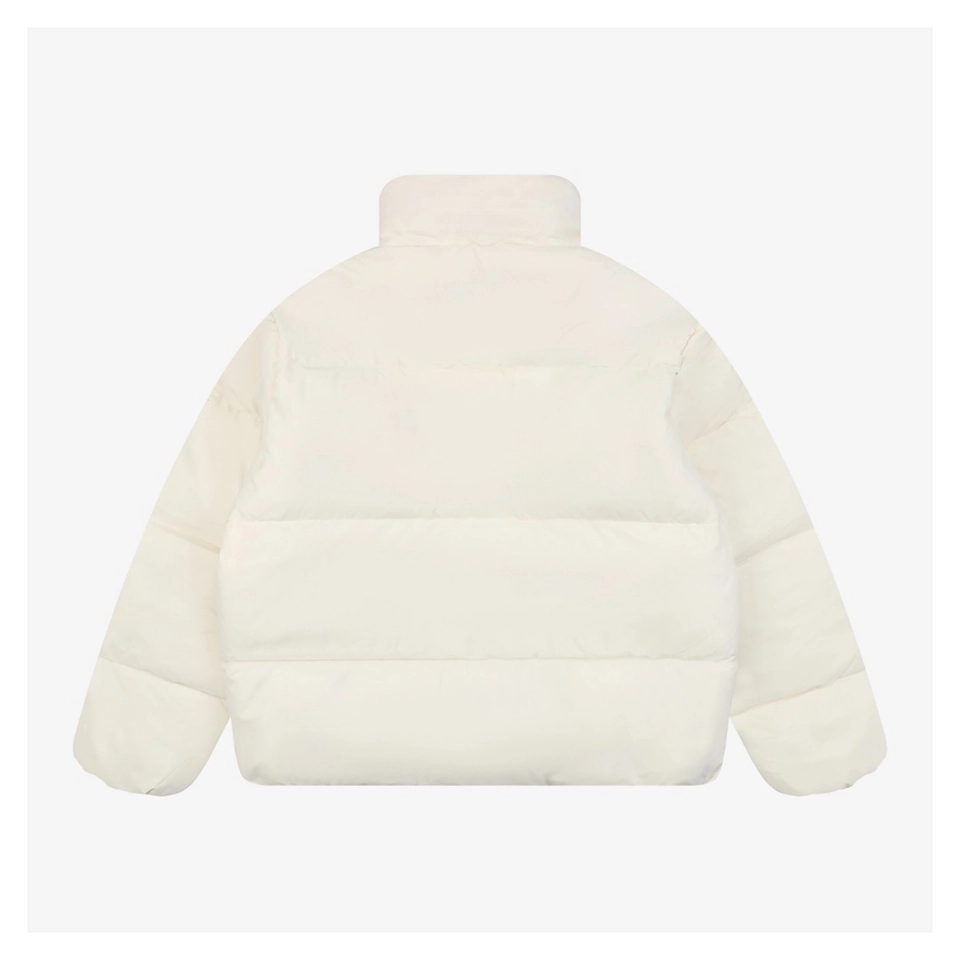 Mxxcler Jayel Triple-Zip Down Jacket White Back view