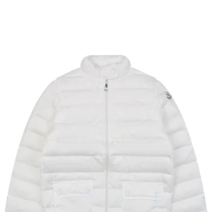 Moncler Lans Lightweight Quilted Down Jacket #MT-529 White