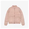 Moncler Lans Lightweight Quilted Down Jacket #MT-529 (Pink/Black/White)