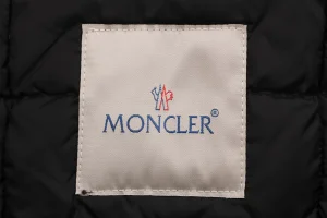 Moncler Lans Lightweight Quilted Down Jacket #MT-529 Black Brand label