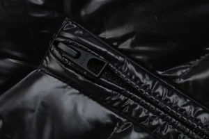 Mxxcler Abbadia Short Quilted Down Jacket #MT-2066 Black Zipper puller