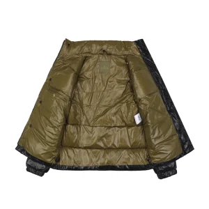 Mxxcler Abbadia Short Quilted Down Jacket #MT-2066 Black Lining