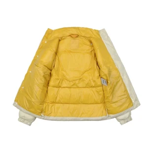Mxxcler Abbadia Short Quilted Down Jacket #MT-2066 White Lining