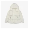 Mxxcler Agneux Square-Quilted Hooded Down Jacket #MS-776