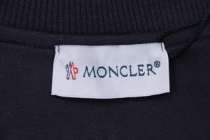 Mxxcler Arm Tape MK Embroidered Zip Jacket Brand label