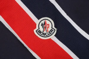 Mxxcler Arm Tape MK Embroidered Zip Jacket Brand label