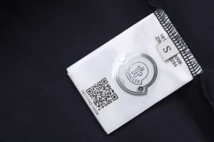 Mxxcler Arm Tape MK Embroidered Zip Jacket Wash label