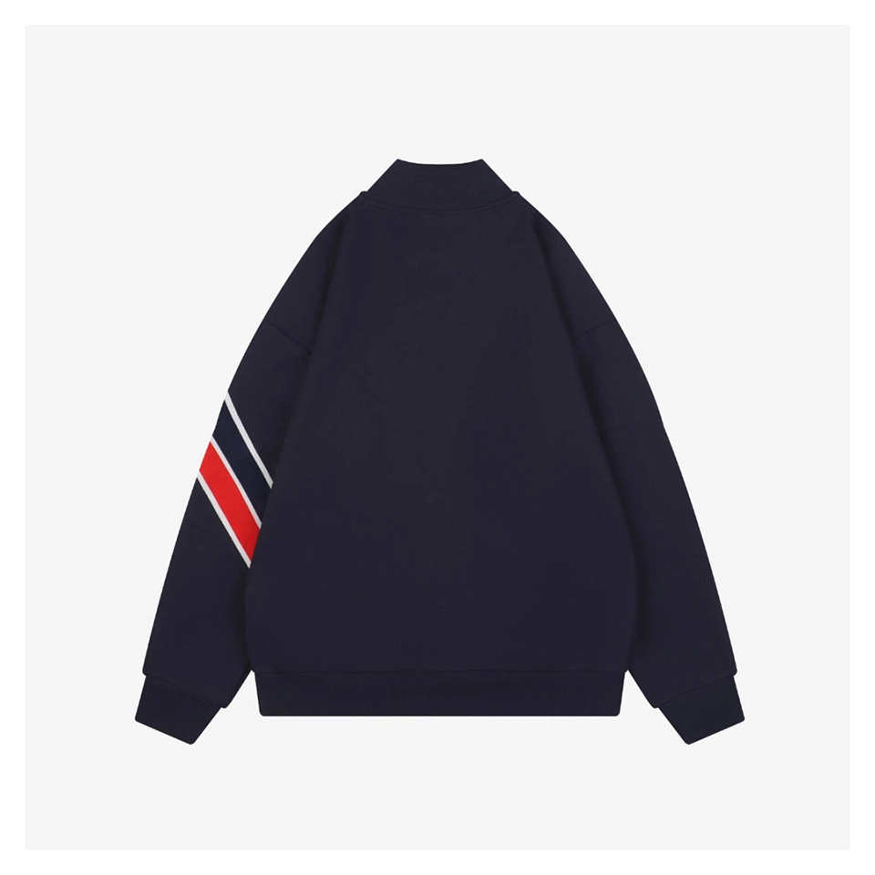 Mxxcler Arm Tape MK Embroidered Zip Jacket Back view