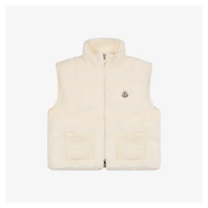 Mxxcler Arques Teddy Down Vest Front view