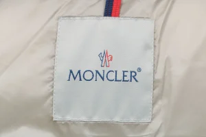 Mxxcler Avoce Cinched-Waist Hooded Down Jacket #MX-006 Grey Brand label