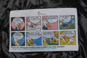 Mxxcler Barante Glossy Cinched-Waist Hooded Down Jacket #MX-005 Black