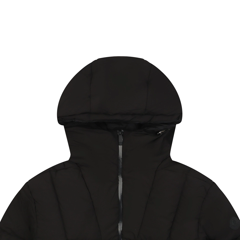 Mxxcler Fusain Short Down Puffer Jacket Black