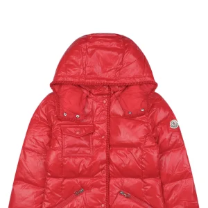 Mxxcler Glareins Woven-Trim Hooded Down Jacket #MS-59818.jpeg