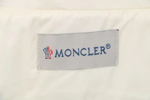 Mxxcler Irregular Panel Quilted Down Jacket White Brand label