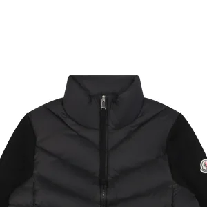 Mxxcler Irregular Panel Quilted Down Jacket Black