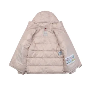 Mxxcler Maire Women’s Hooded Down Jacket Pink Lining