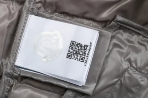 Mxxcler Quilted Large-Pocket Down Jacket #MS-A35 Wash label