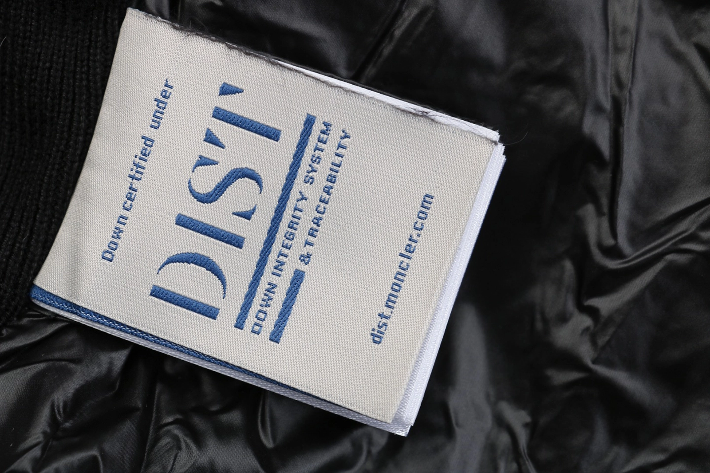 Mxxcler Quilted Pocket Mixed-Fabric Down Jacket #MS-934 Wash label