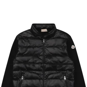 Mxxcler Quilted Pocket Mixed-Fabric Down Jacket #MS-934
