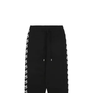 Mxxcler Retro-Inspired Logo Tape Track Pants