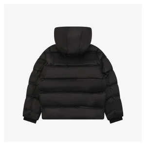 Mxxcler Rooster Arm Logo Hooded Down Jacket Back view