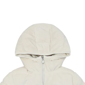 Mxxcler Yvoire Velvet Hooded Down Jacket #509 White