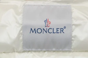 Mxxcler Yvoire Velvet Hooded Down Jacket #509 White Brand label