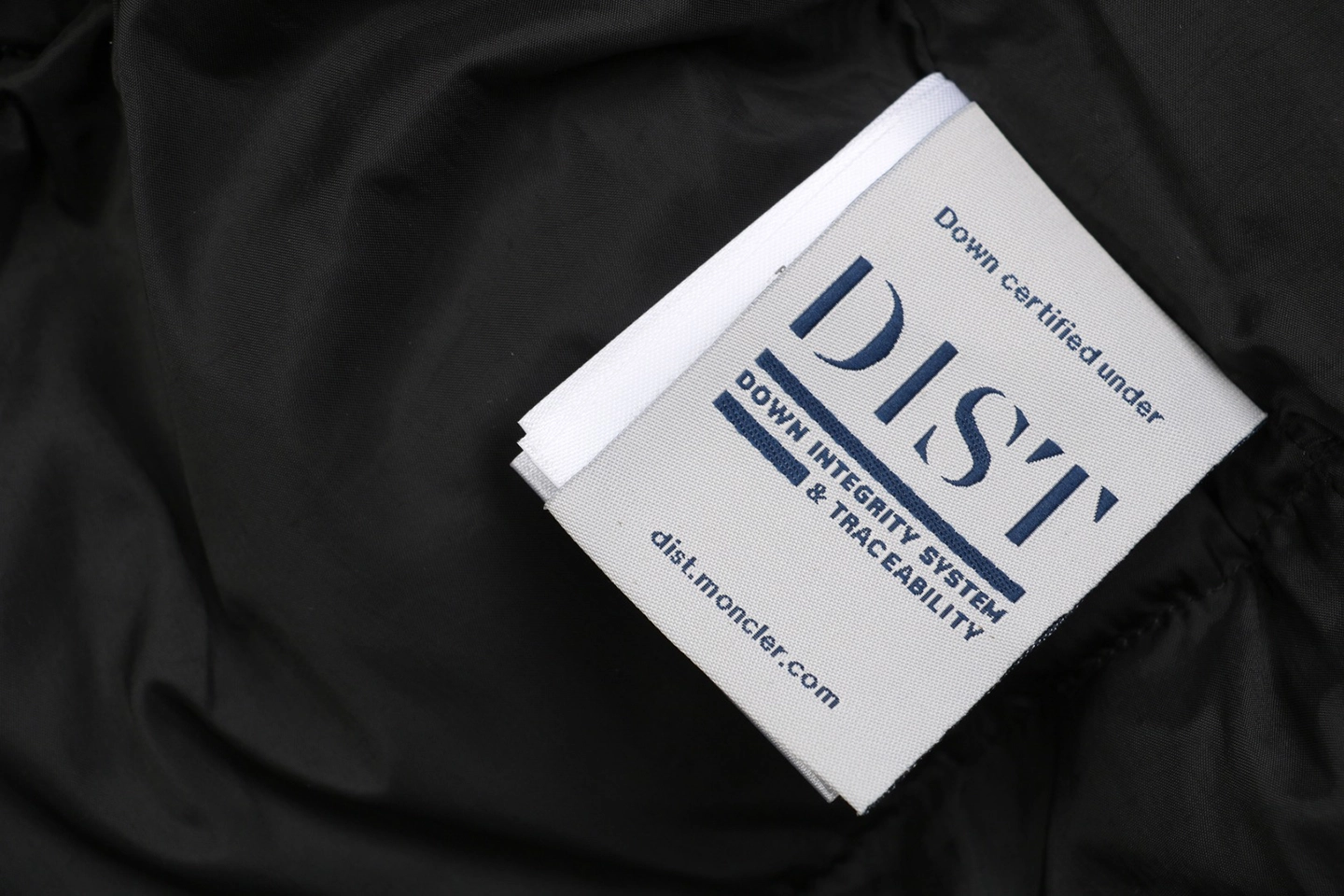 Mxxcler x 1017 ALYX 9SM Triple-Zip Hooded Down Jacket Black Wash label