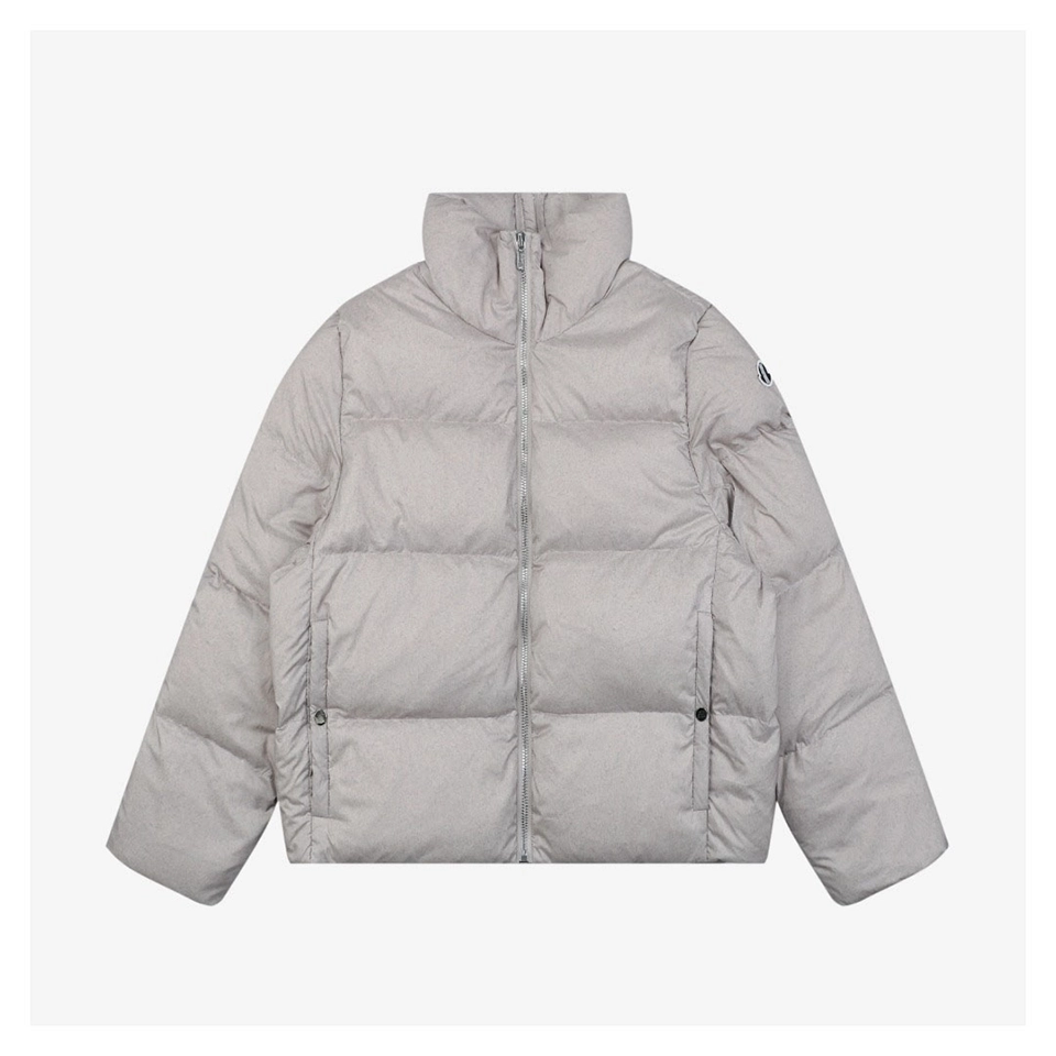 Mxxcler x RO Gradient Quilted Down Jacket #MT-2509 Front view