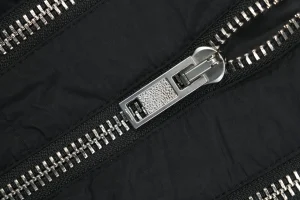 Mxxcler x Willow Smith Triple-Zip Down Jacket #MX-008 Black Zipper puller