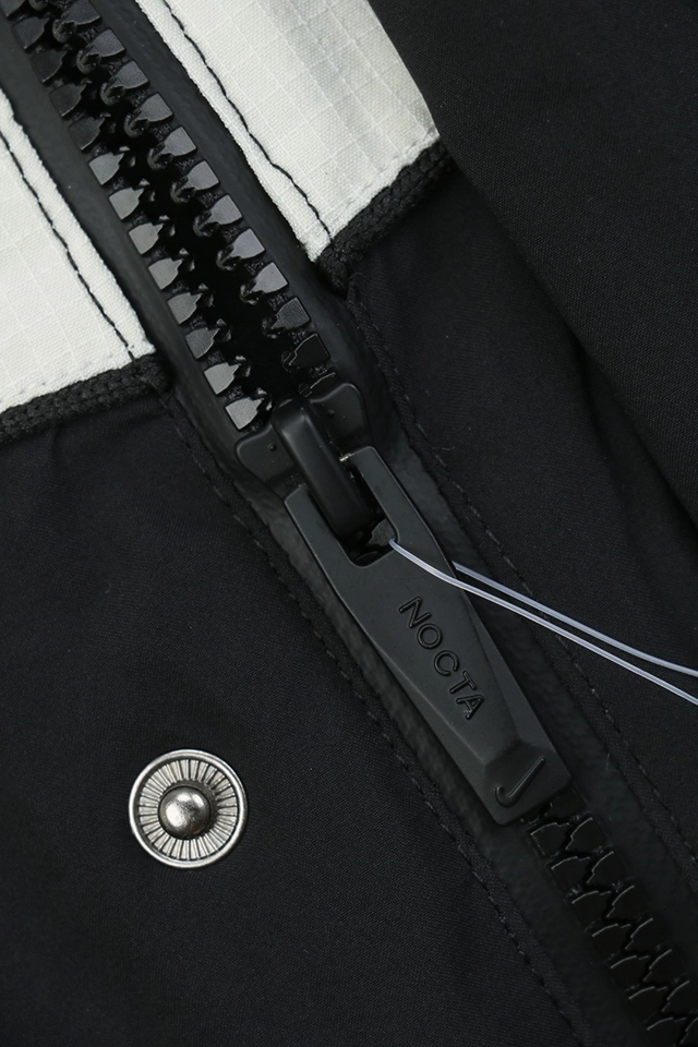 Nike × Drake NOCTA Colorblock Hooded Padded Jacket Zipper puller