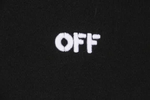 Off-White Tonal Anchor Arrows Embroidered Hoodie Brand