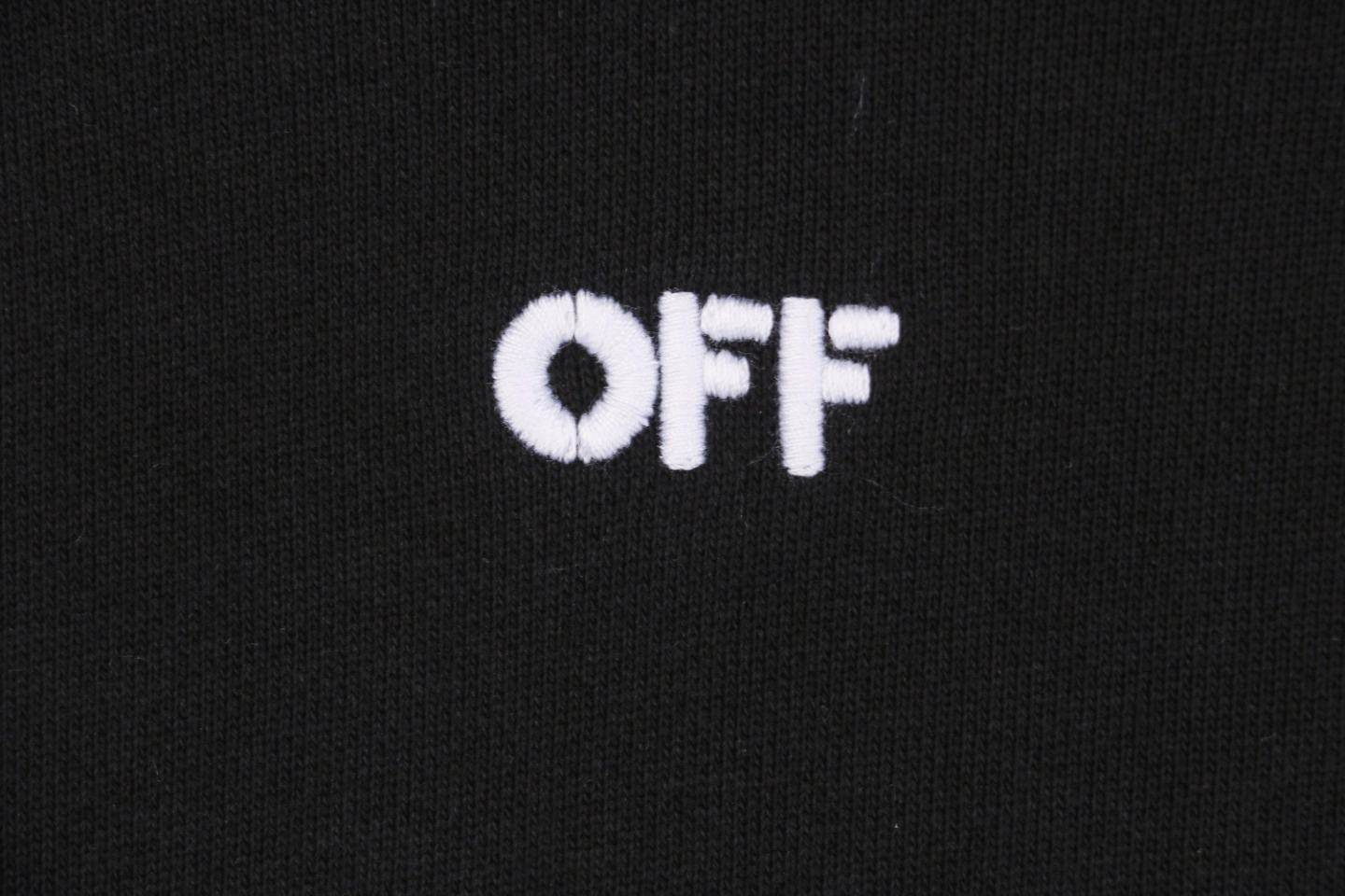 Off-White Tonal Anchor Arrows Embroidered Hoodie Brand