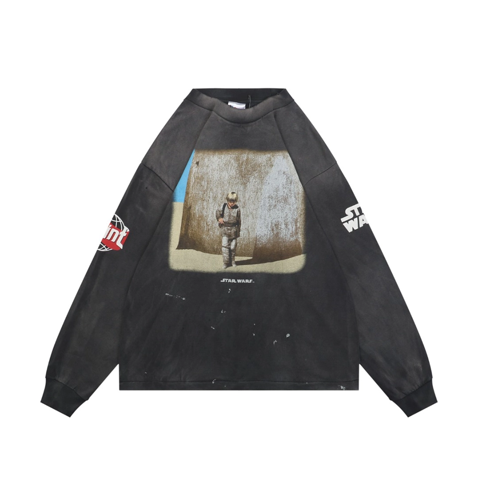 Saint Michael Anakin Skywalker Vintage Shirt Front view