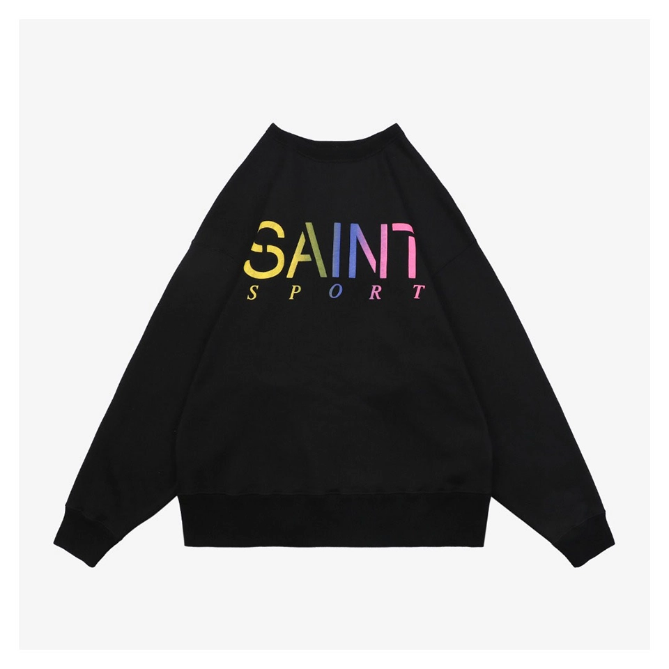 Saint Michael Gradient Logo Crewneck Sweatshirt Front view