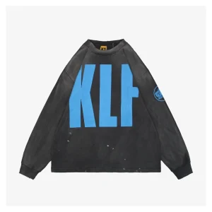 Saint Michael KLF Graphic Vintage-Washed Shirt Front view