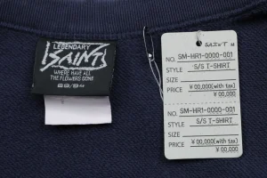 Saint Michael Vintage “Saint Power” Heart Graphic Crewneck Sweatshirt Brand label