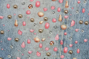 Acne Studios Minami-Aoyama Exclusive 3D Studded Denim Pants